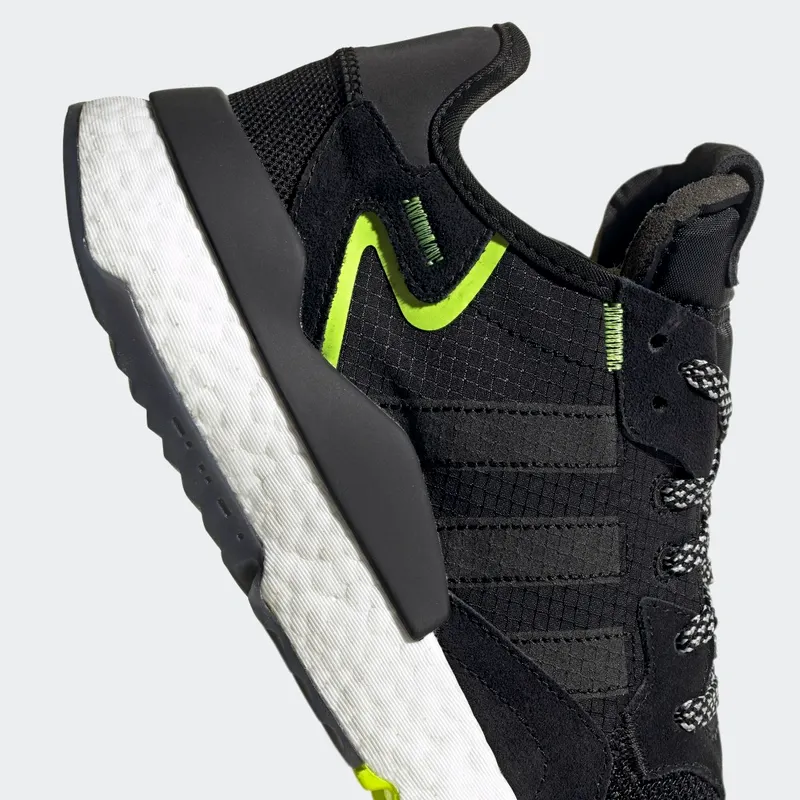 Adidas Nite Jogger ‘Black Solar Yellow’ Core Black/Core Black/Solar Yellow (EG7409)