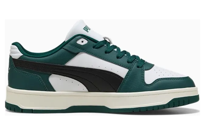 Puma Rebound Dark Green-PUMA Black-PUMA White (407169-05)