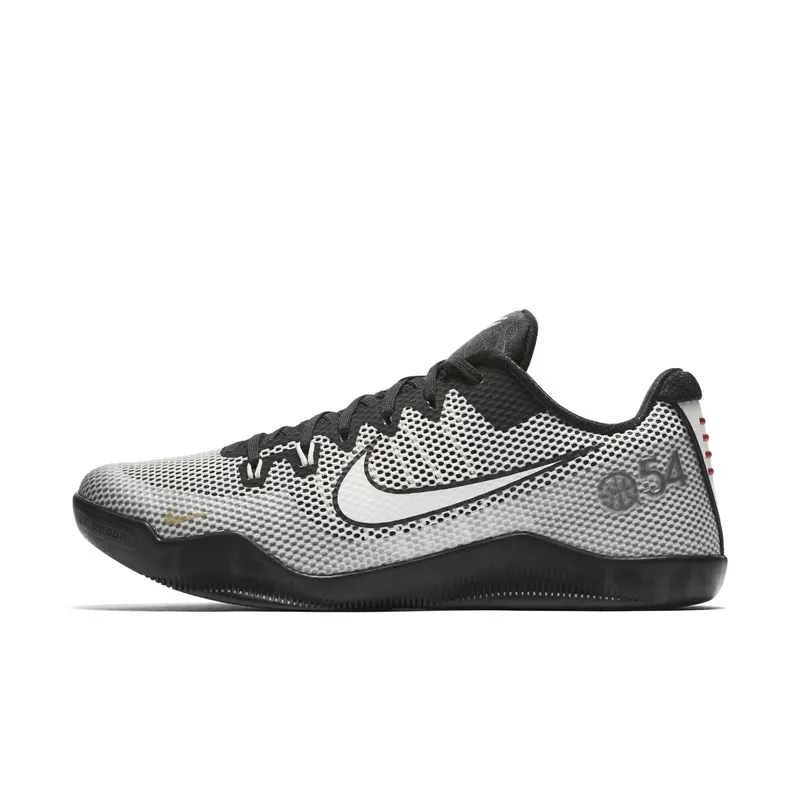 Nike Kobe 11 Quai 54 Black/Metallic Gold-Grey (869600-010)