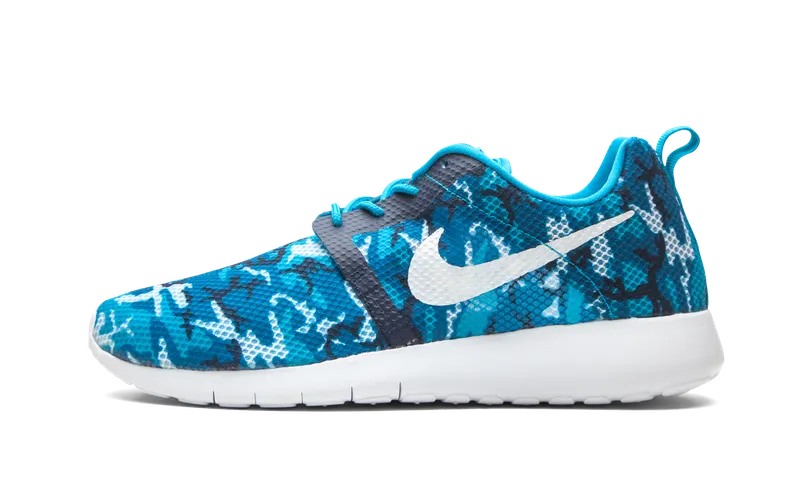 Nike Roshe Run Flight Weight GS “BLUE LAGOON/MIDNIGHT NAVY/DARK” (705485-400)