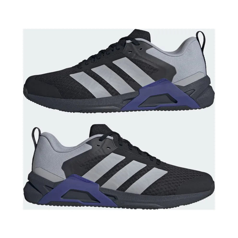 Adidas Dropset Control Training Shoes Core Black / Halo Silver / Pure Purple (KJ9162)