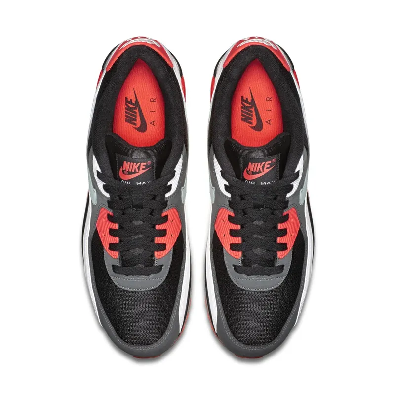 Nike Air Max 90 Reverse Infrared Black/Beutral Grey-Dark Grey-White (725233-006)