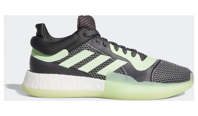Adidas Marquee Boost Low ‘Glow Green’ Carbon/Glow Green/Grey (G26214)