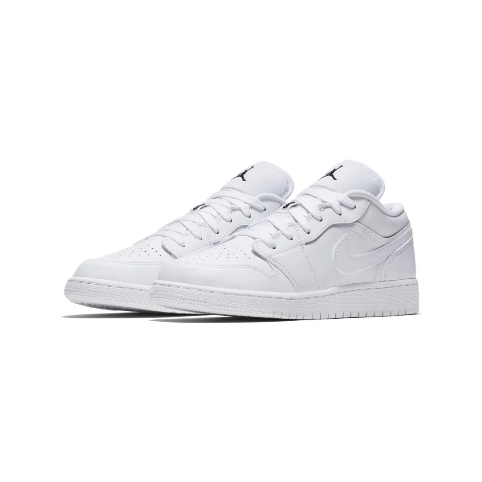 Jordan 1 Low White Black Wings White/White/Black (553560-101)