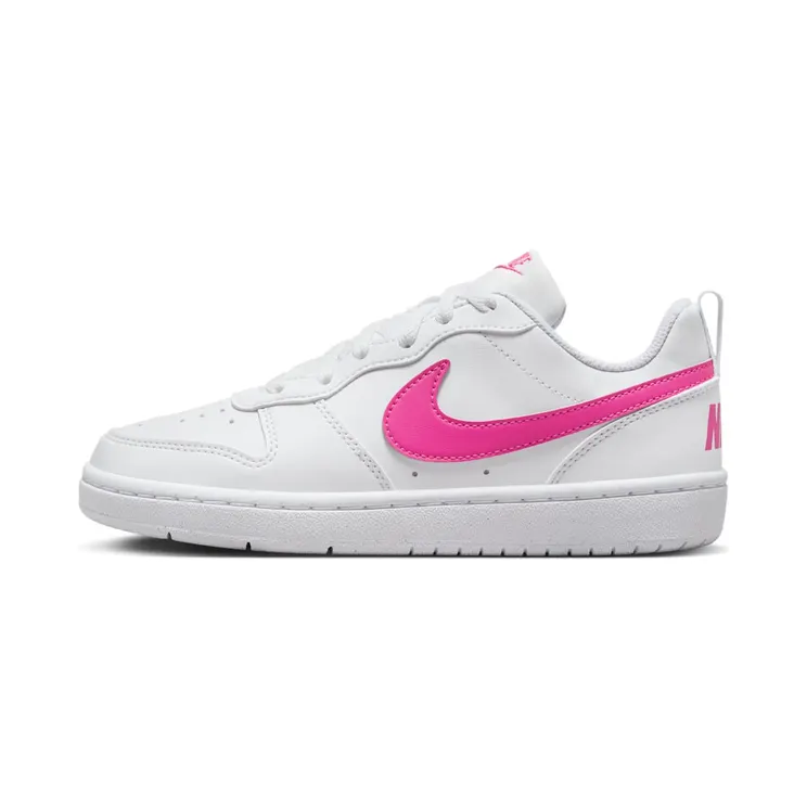 Nike Court Borough Low Recraft “White / Laser Fuchsia” (DV5456-113)