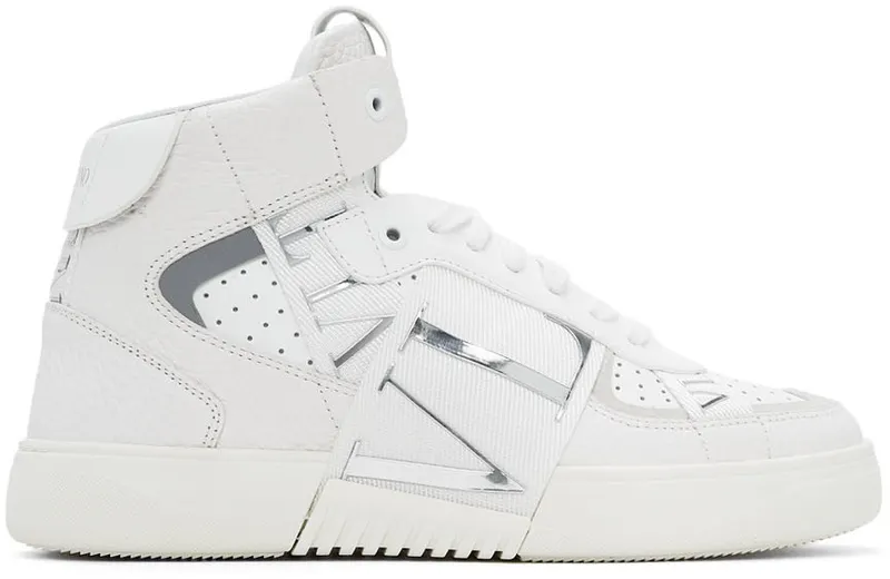 Valentino Garavani White VL7N High-Top Sneakers (WW2S0BF5KIG)