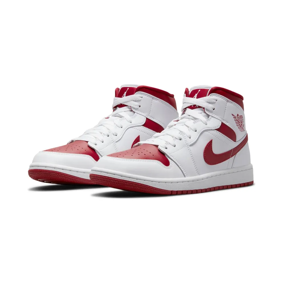 Air Jordan 1 Mid Reverse Chicago – “University Red / White” (BQ6472-161)