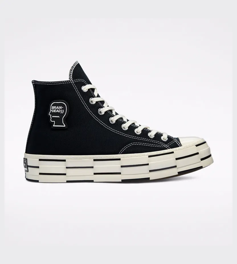 Converse Brain Dead x Chuck 70 High ‘Black’ Black/Egret/Black (170549C)