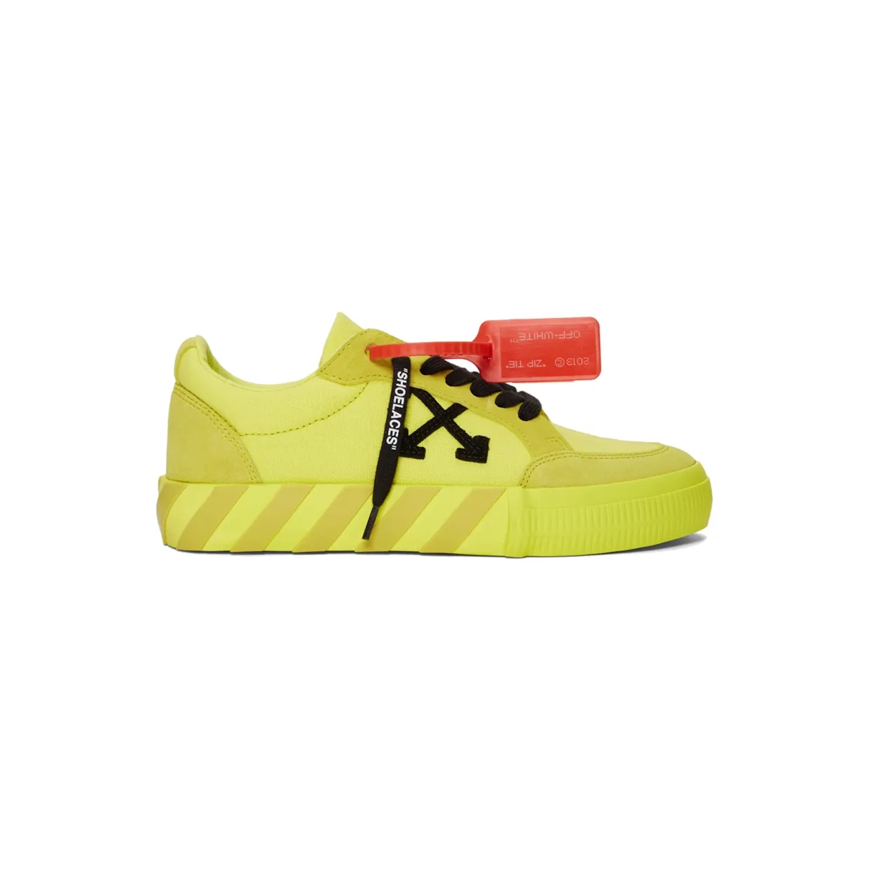 OFF-WHITE Vulc Low Yellow Canvas FW19