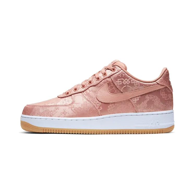 Nike Air Force 1 Low CLOT – Rose Gold Silk “Rose Gold / Gum Light Brown / White” (CJ5290-600)