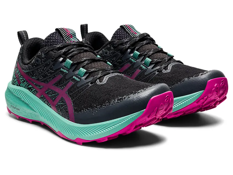 Asics Fuji Lite 2 Black/Fuchsia Red (1012B066.002)