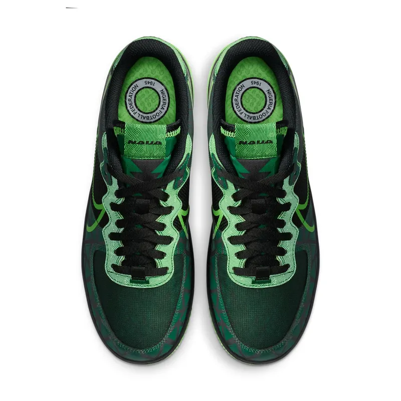 Nike Air Force 1 React Naija Black/Pine Green-Green Strike (CW3918-001)