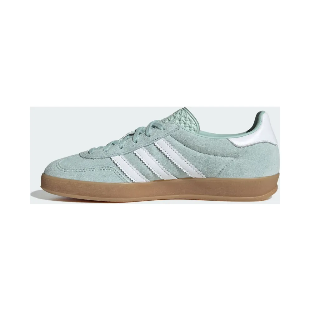Adidas Gazelle Indoor Ash Green / Cloud White / Gum (JS1396)