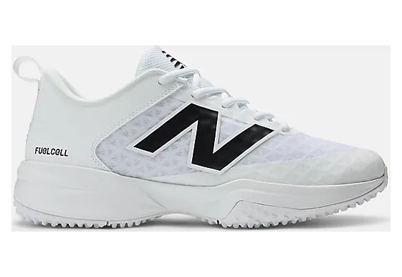 New Balance FuellCell 4040 v8 TurfTrainer White Black (T4040TW8)