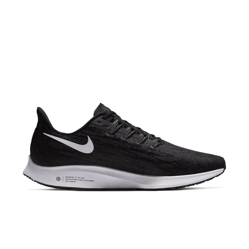 Nike Air Zoom Pegasus 36 Black White Black/White-Thunder Grey (AQ2203-002)