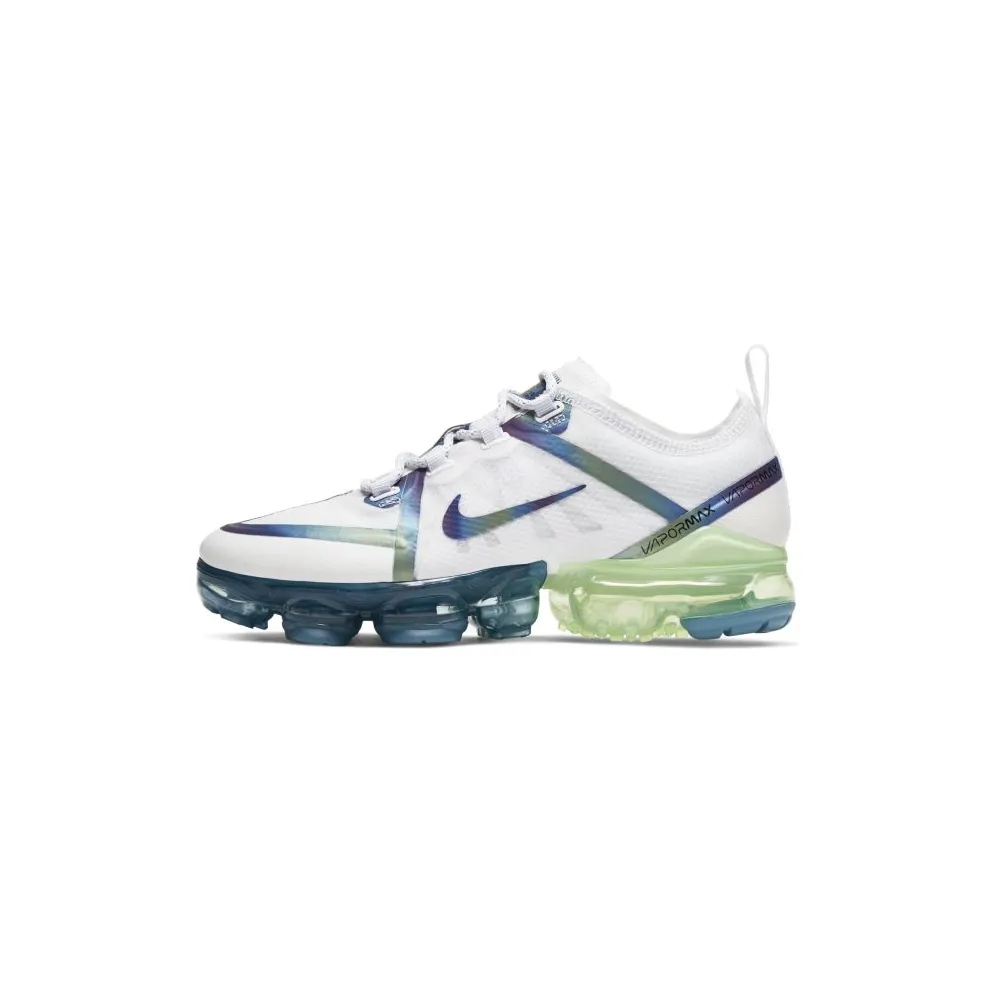 Nike Air VaporMax 2019 Bubble Pack White (GS) Summit White/Multi-Color-White (CT9638-100)