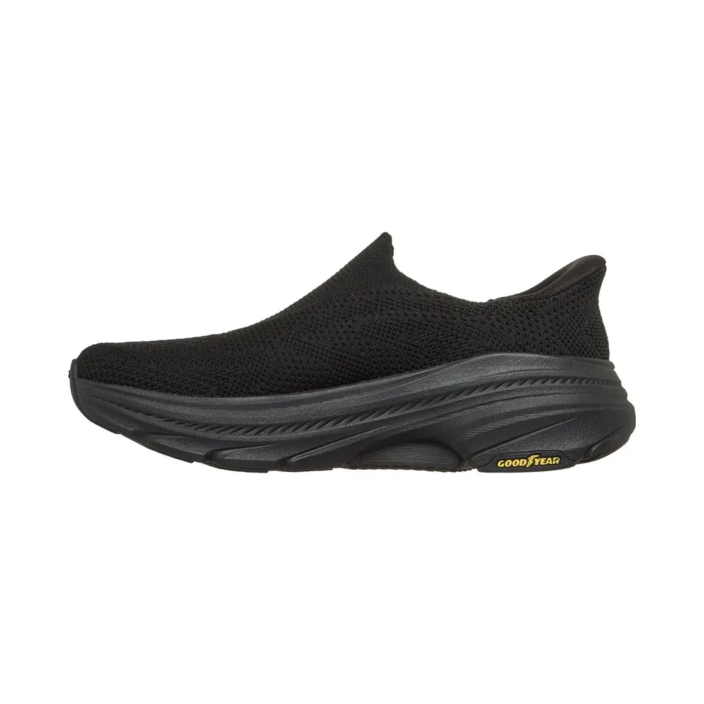 Skechers Slip-ins: Max Cushioning Arch Fit 2.0 “Avner Sneaker Black” (128966BBK)