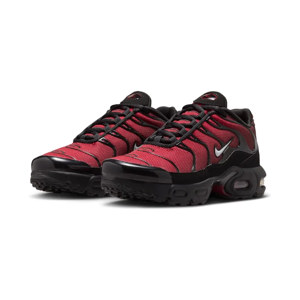 Nike Air Max Plus Premium “Tough Red / Black / Mystic Dates / Grey Fog” (FZ0023-606)