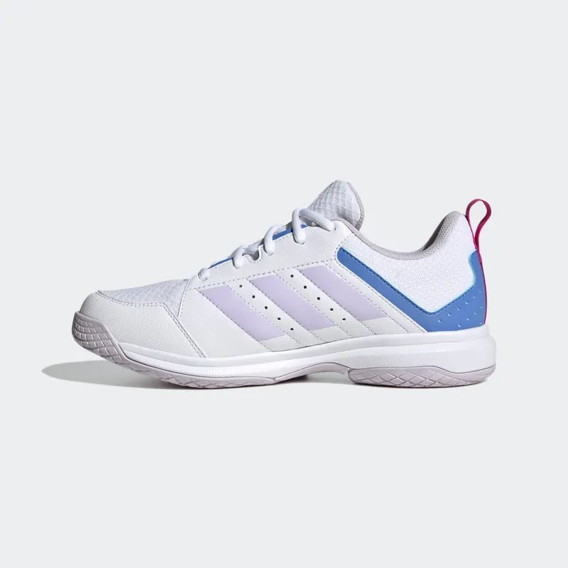 adidas Ligra 7 Indoor Cloud White / Silver Dawn / Blue Fusion (HQ3517)