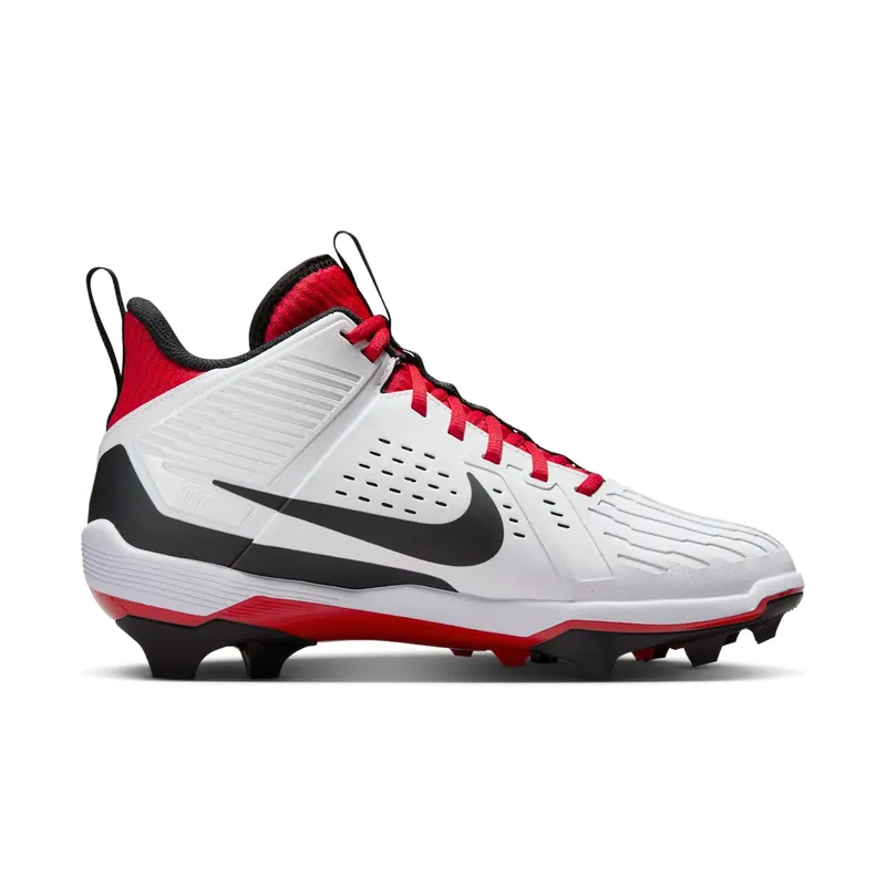 Nike Alpha Menace Strong White University Red Dark Smoke Grey Black (II5139-102)
