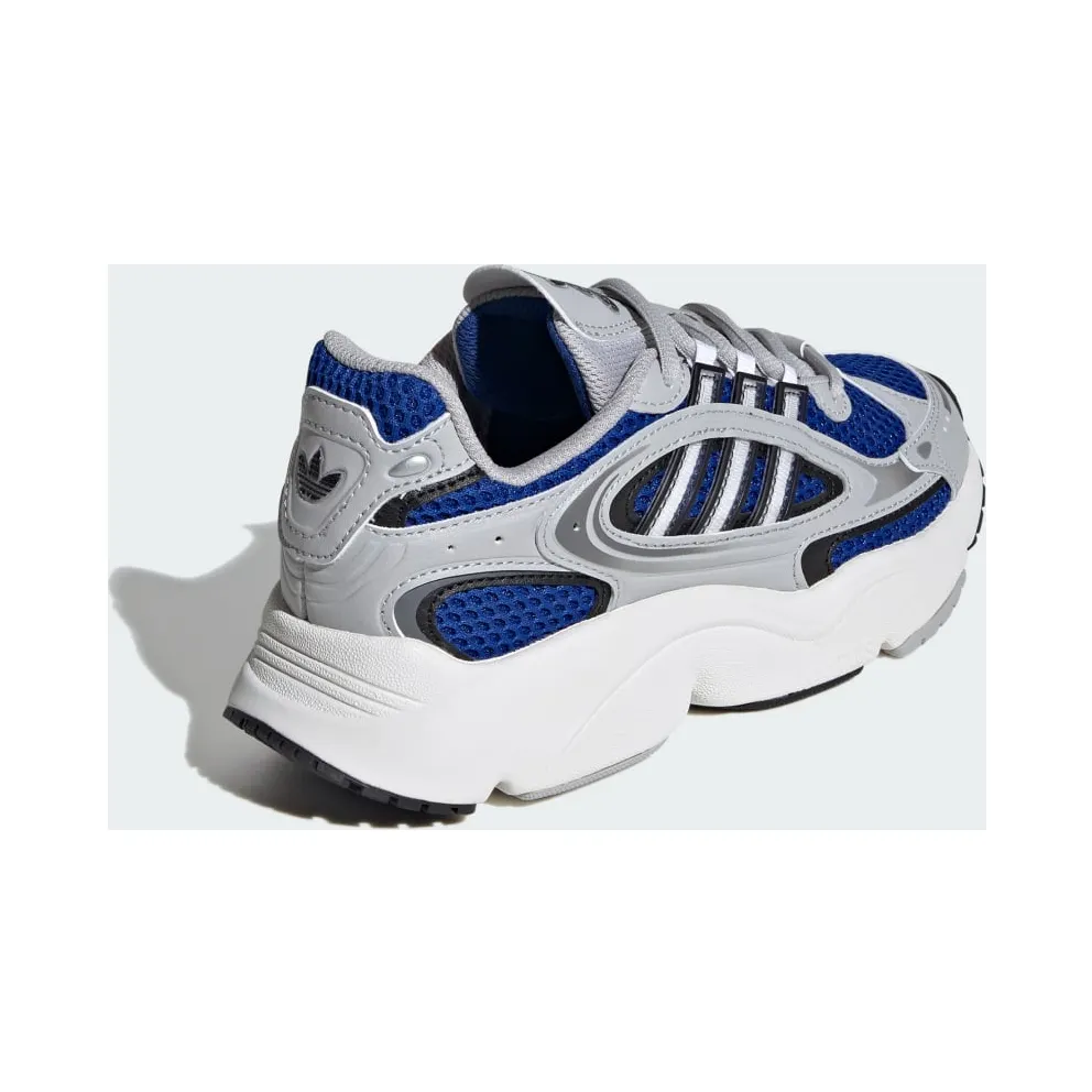 adidas OZMILLEN Shoes Kids Grey Two / Core Black / Royal Blue (ID0695)