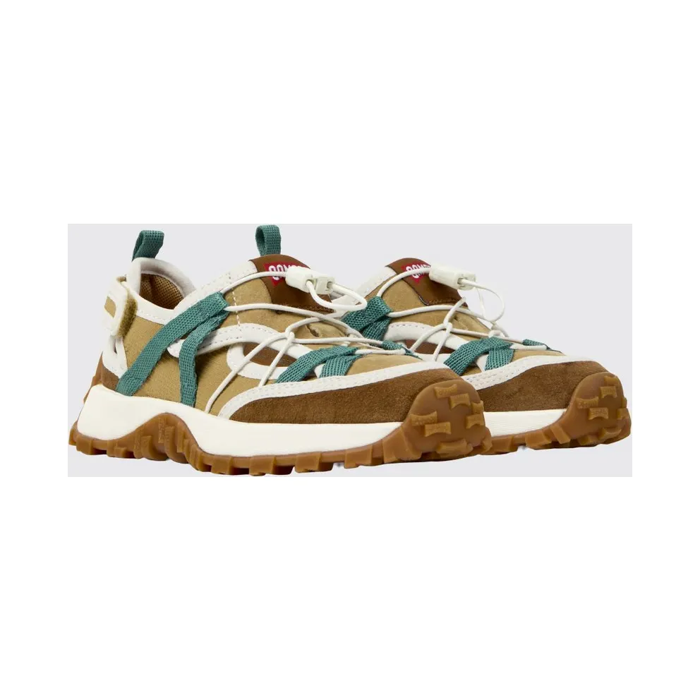 Camper Recycled Polyester and Suede Drift Trail Brown (K800695-002DRIFTTRAIL0)