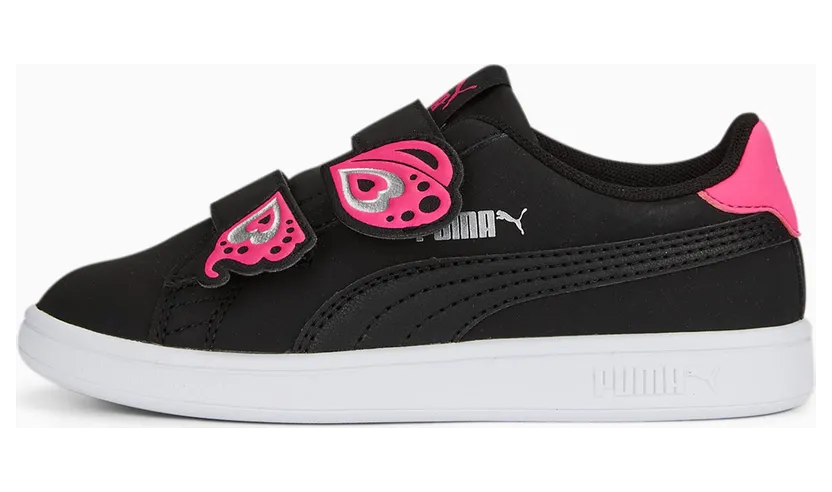 Puma Smash v2 Butterfly AC Kinder Schwarz (388461-05)