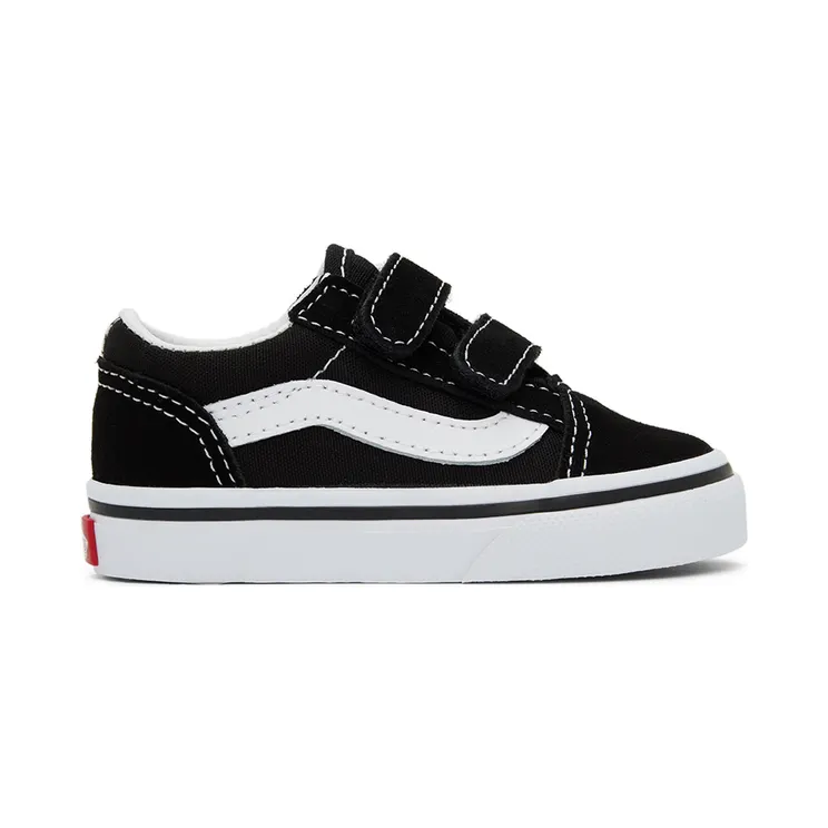 Vans Baby Black Old Skool V Sneakers (VN000D3YBLK1)