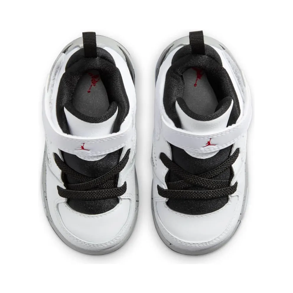 Jordan Flight Club ’91 TD “White Black Metallic Silver Gym Red” (555330-102)