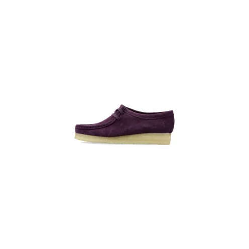 Clarks Originals WMNS Wallabee Damson Suede 26328076