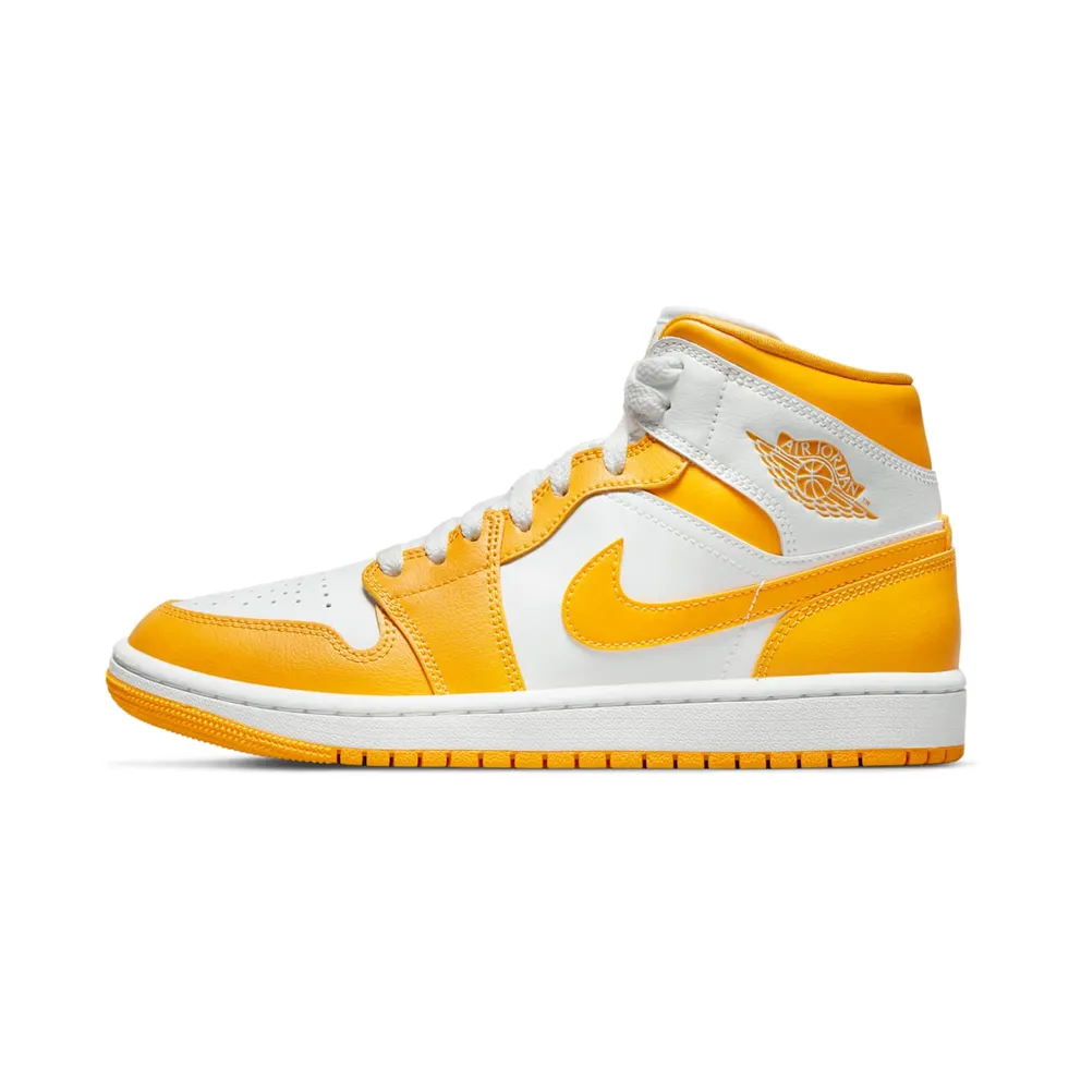 Jordan 1 MID “White / University Gold” (BQ6472-117)