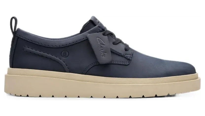 Clarks Polden Lace “Navy Leather” (26180862)