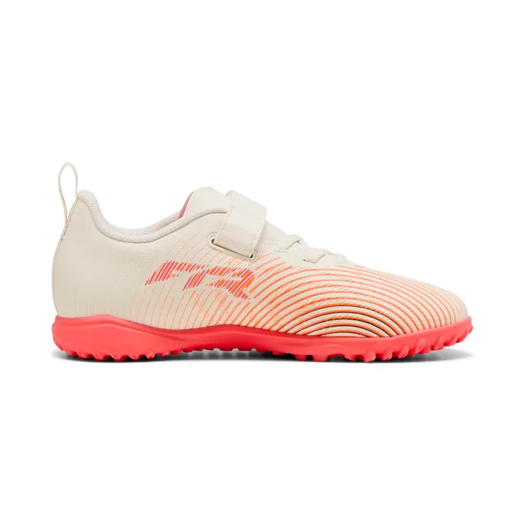 Puma Future 9 Play TT Multinocken-Fußballschuhe 01 sugared almond/puma white/ultra red/puma black 28 “Brown EU” (109200)