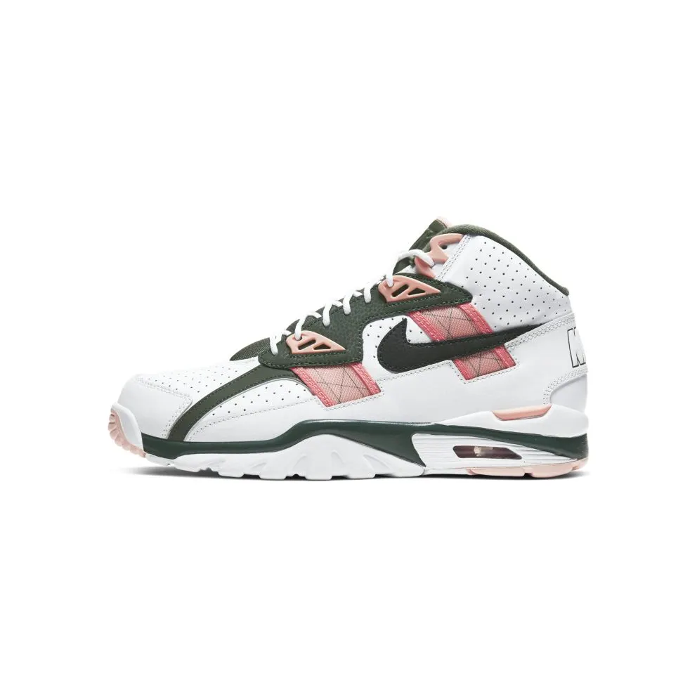 Nike Air Trainer SC High White Pink Green White/Black-Pink Quartz-Washed Coral (CU6672-100)