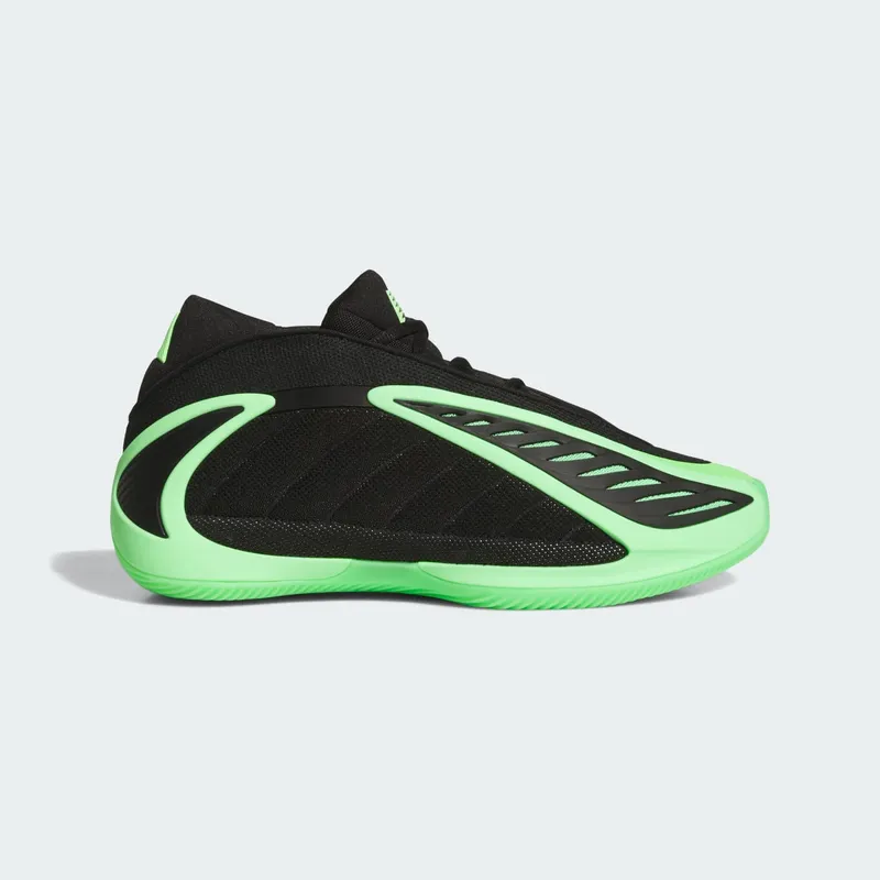 Adidas Anthony Edwards 2 Core Black / Lime Burst / Core Black (JR1572)