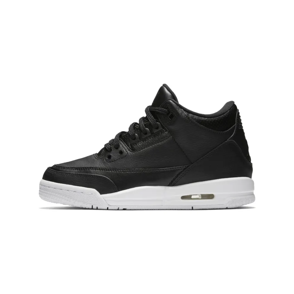 Jordan 3 Retro Cyber Monday 2016 (GS) Black/Black-White (398614-020)