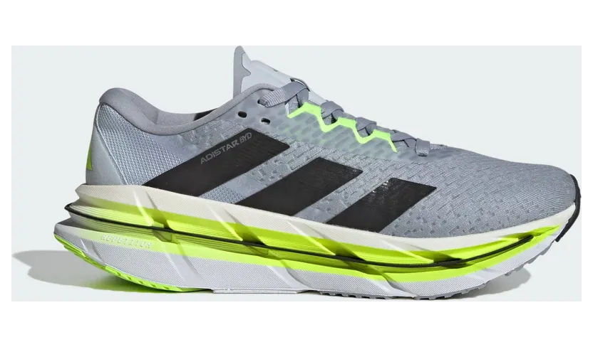 Adidas Adistar Byd Hardloopschoenen Halo Silver / Core Black / Lucid Lemon (ID6176)