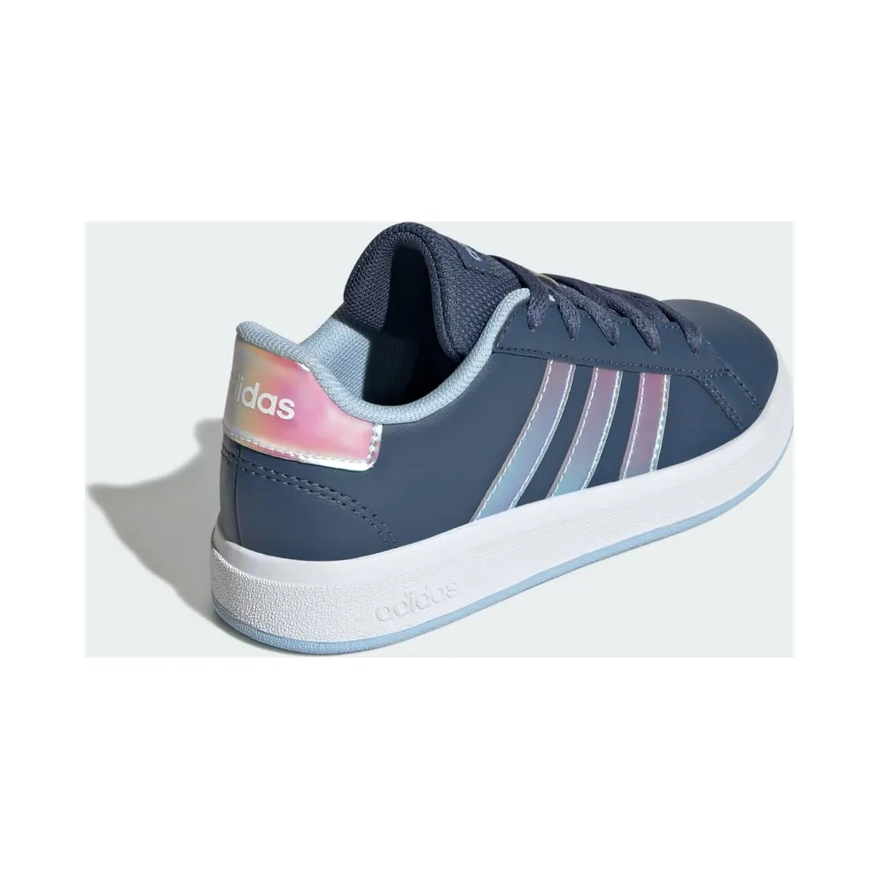 Adidas Grand Court Lifestyle Tennis Shoes Preloved Ink / Cloud White / Clear Sky (JR6095)