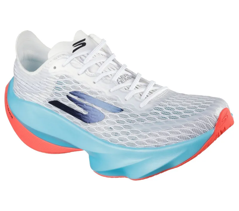 Skechers Aero Tempo Sneaker White/Turkoois