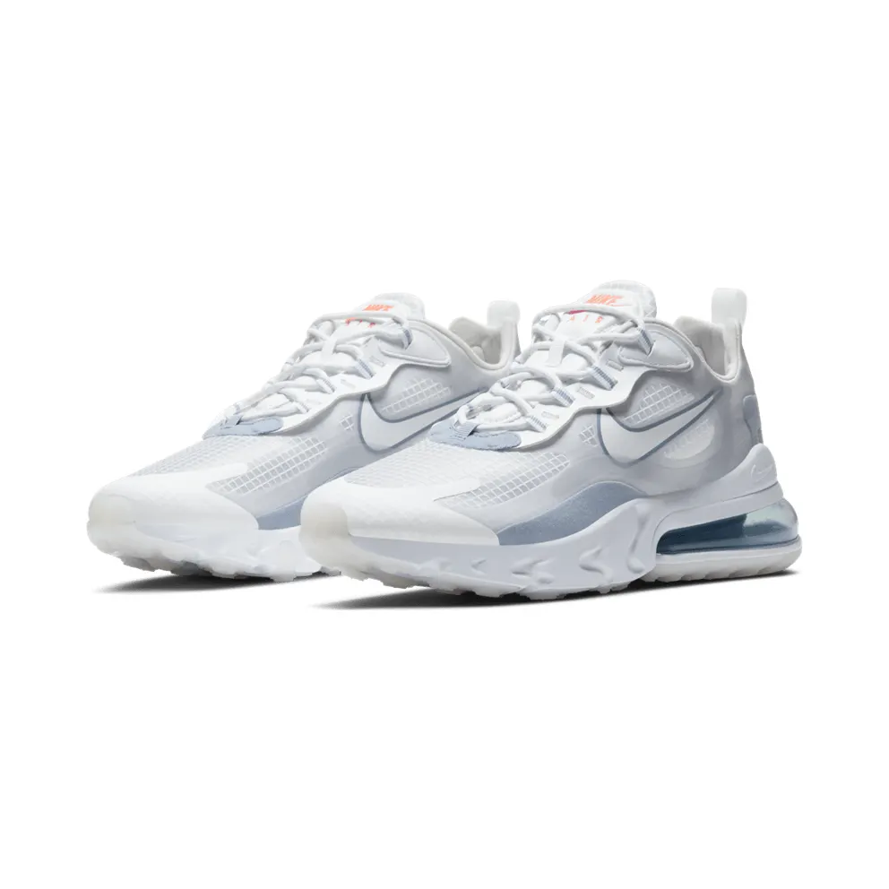 Nike Air Max 270 React White Pure Platinum White/Pure Platinum-Indigo Fog-White (CT1265-100)