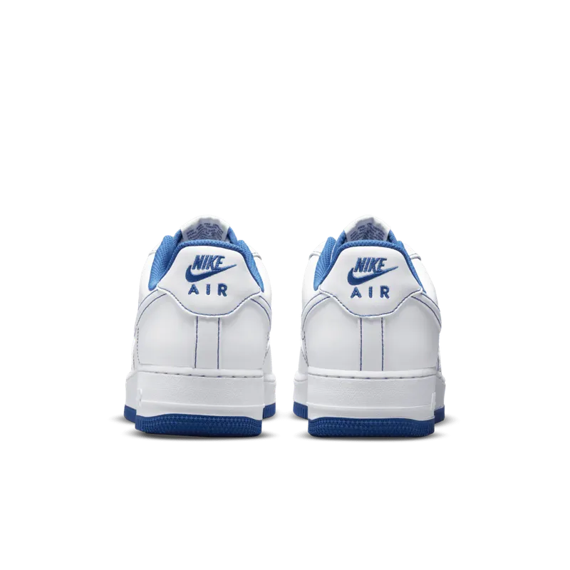 Nike Air Force 1 Low 07 White Game Royal (CV1724-101)
