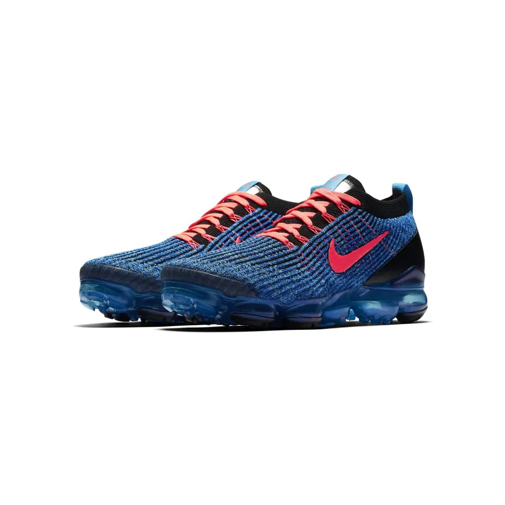 Nike Air VaporMax Flyknit 3 Blue Fury Blue Fury/Flash Crimson-Racer Blue-Black-Metallic Silver (AJ6900-401)