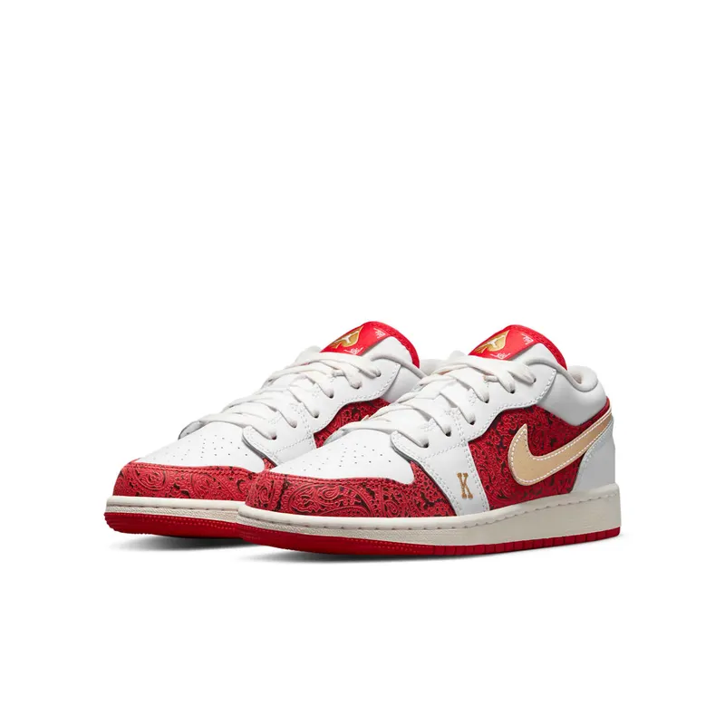 Jordan 1 Low Spades (GS) (DJ5186-100)