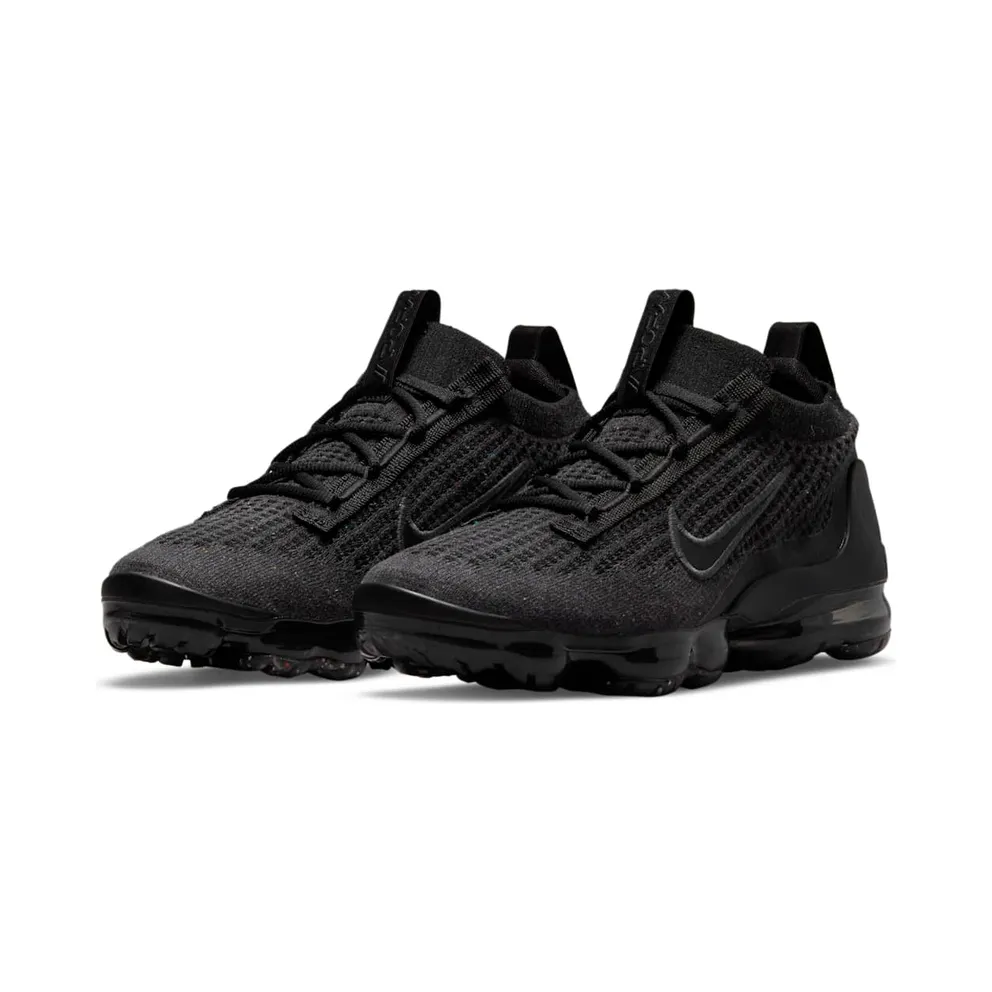 Nike Air VaporMax 2021 FK Older Kids’ Black 50% Sustainable Materials (DB1550-001)