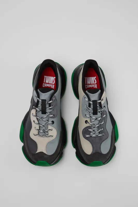 Camper Twins mit Schnürung – Grey (K101068016)