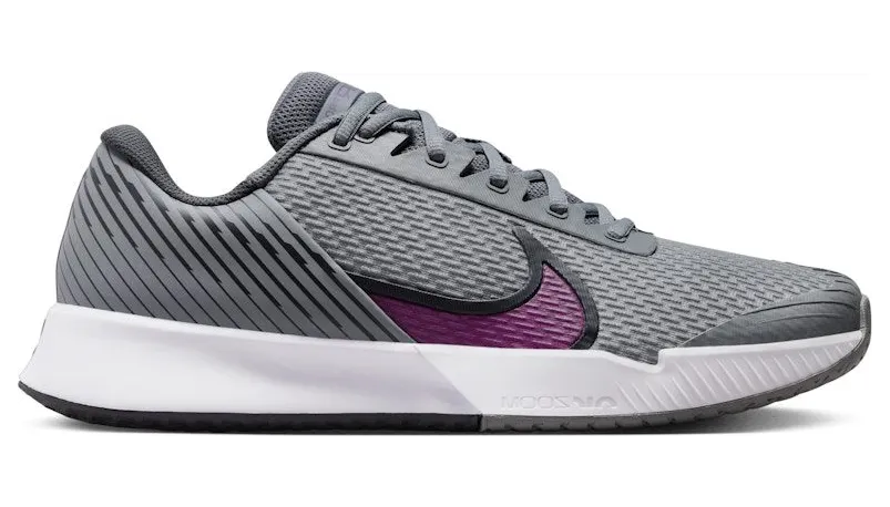Nike Court Air Zoom Vapor Pro 2 HC Smoke Grey Dark Smoke Grey Black Sangria (DR6191-006)