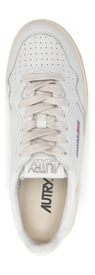 Autry Medalist Platform Leather “White” (PTLW LL15) (4)