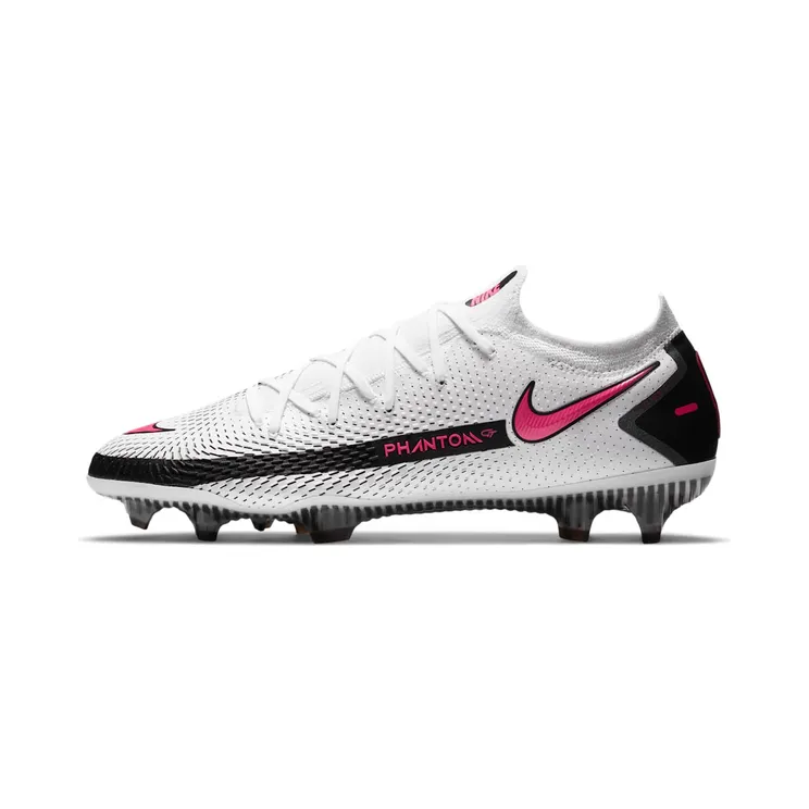 Nike Phantom GT Elite FG “White / Black / Pink Blast” (CK8439-160)
