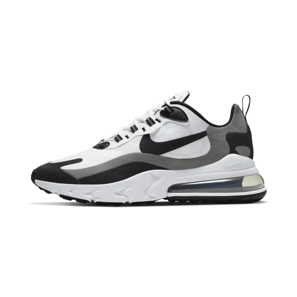 Nike Air Max 270 React White Black Metallic Pewter White/Black-Metallic Pewter (CT1264-101)