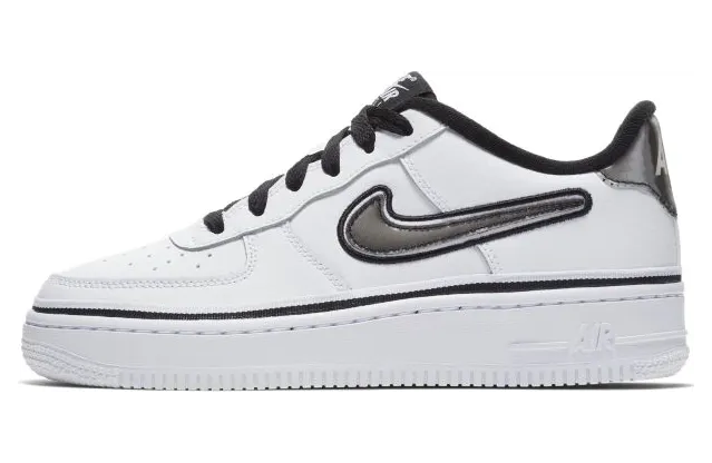 Nike Air Force 1 Low NBA White Black (GS)